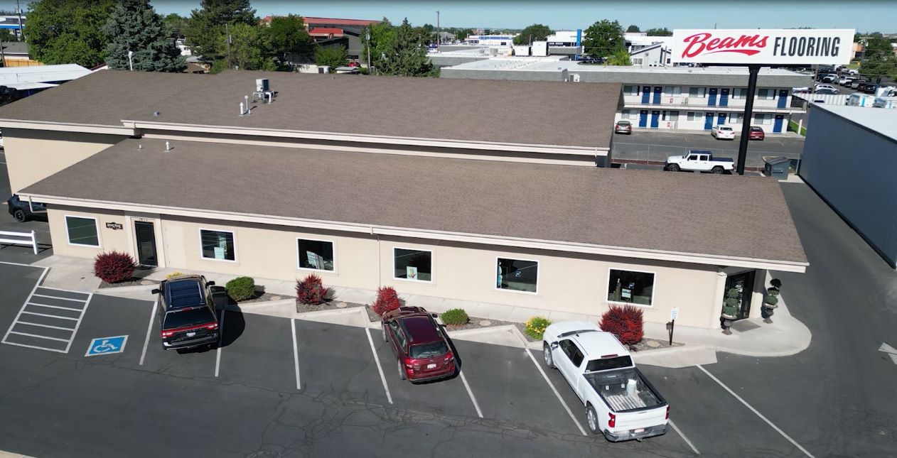 Exterior photo of the flooring showroom 